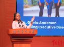 来自坦桑尼亚的格洛丽亚·安德森·姆比基利带来主题为“促进包容和公平的优质教育”的演讲